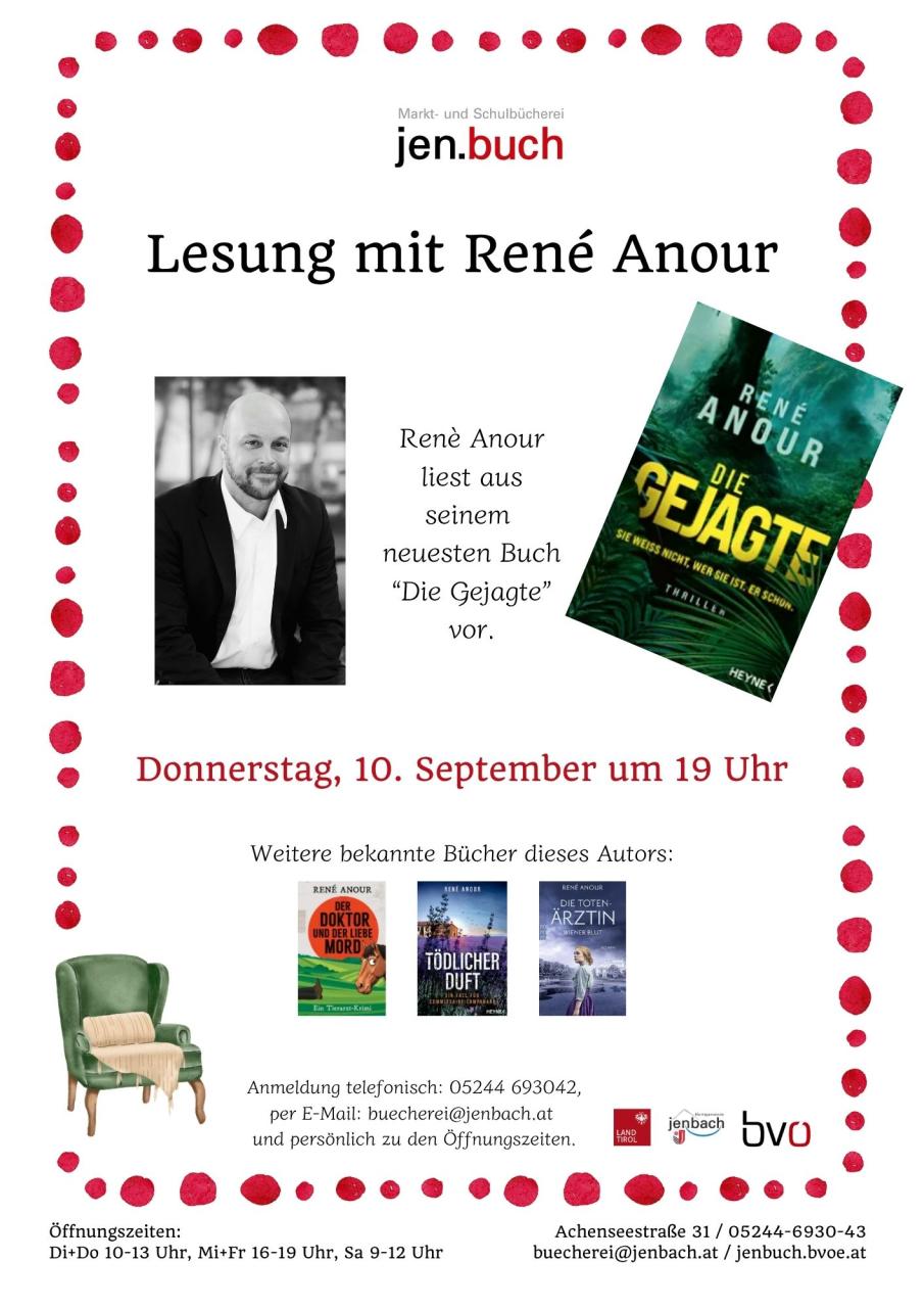 Plakat Veranstaltung