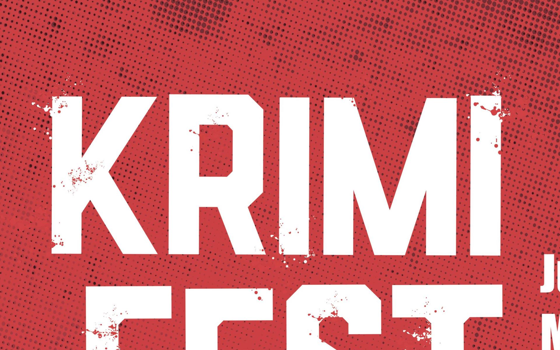 Plakat Krimifest