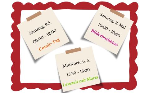 Die nächsten Termine