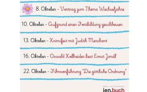 Die nächsten Termine